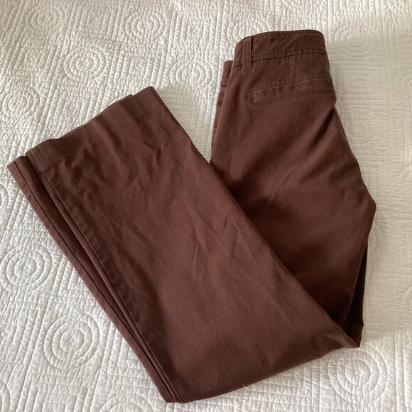 Lilly Pulitzer Brown Palm Beach Fit Bootcut Pants  4 - Picture 7 of 10